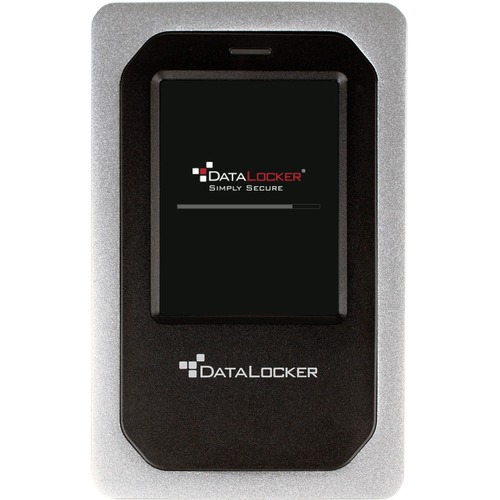 DataLocker DL4 FE 2 TB Portable Solid State Drive - External - TAA Compliant - USB 3.2 Type C - 256-bit Encryption Standard - 3 Year Warranty