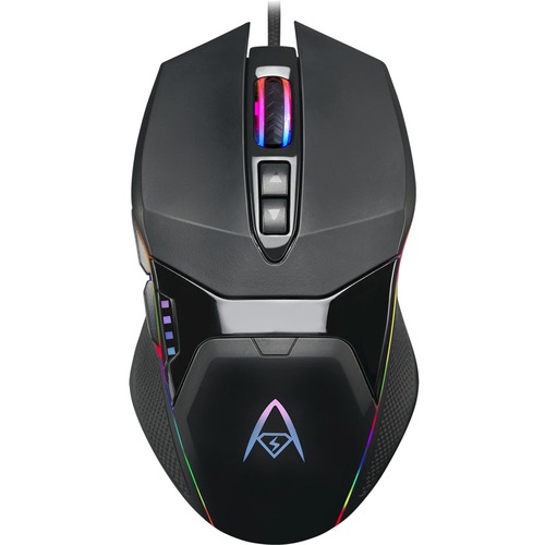 iMouse X5 - 6400 DPI, RGB illuminated Gaming Mouse - 6 level adjustable DPI up to 6400 - 7 buttons - adjustable weight - RGB chromatic lighting - Mice - ADEIMOUSEX5