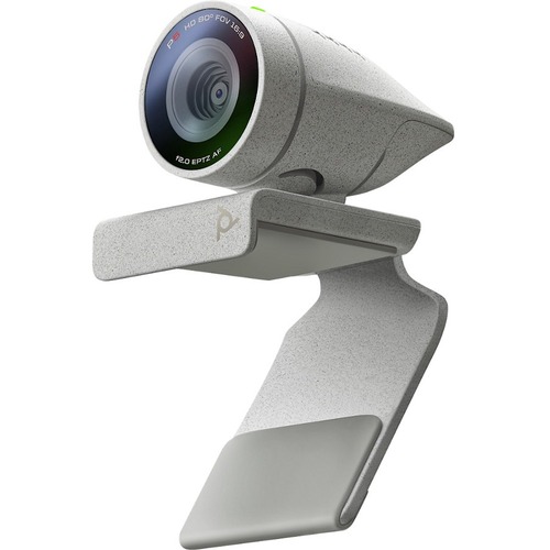 Poly Studio Webcam - 30 fps - USB 2.0 Type A - 1920 x 1080 Video - Auto-focus - 4x Digital Zoom - Microphone - Monitor - PC & Web Cameras - PCY220087070001