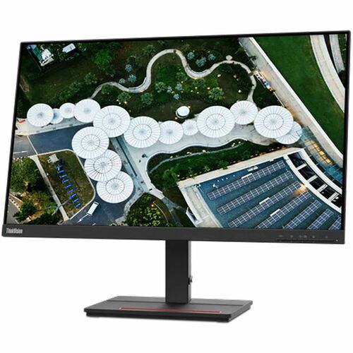 Lenovo ThinkVision S24e-20 24" Class Full HD LCD Monitor - 16:9 - Raven Black - 23.8" Viewable - Vertical Alignment (VA) - WLED Backlight - 1920 x 1080 - 16.7 Million Colors - FreeSync - 250 Nit Typical - 4 ms - Extreme Mode Refresh Rate - HDMI - VGA