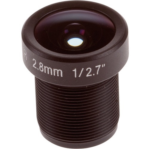 AXIS - 2.80 mm - f/1.6 - Fixed Lens for M12-mount - Designed for Surveillance Camera