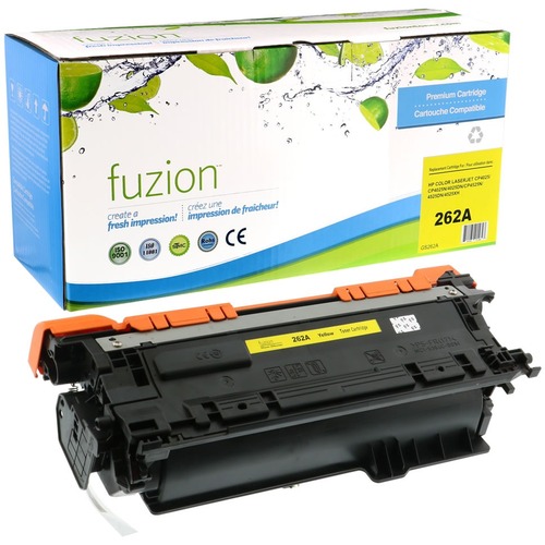 Fuzion Toner Cartridge - Alternative for HP 262A - Yellow - Laser - 11000 Pages - 1 Each