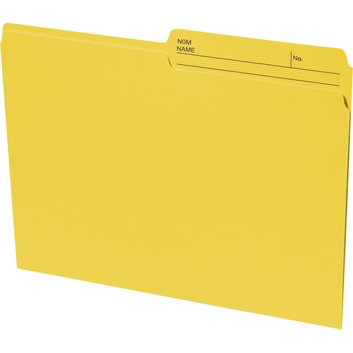 Continental 1/2 Tab Cut Letter Recycled Top Tab File Folder