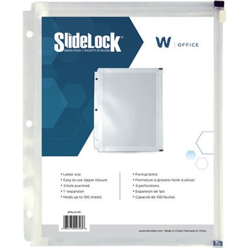 Winnable Slidelock Binder Pouch