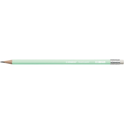 Stabilo Swano Pastel Pencil HB Green - HB Lead - 2.2 mm Lead Diameter - Green Lead - 1 - each