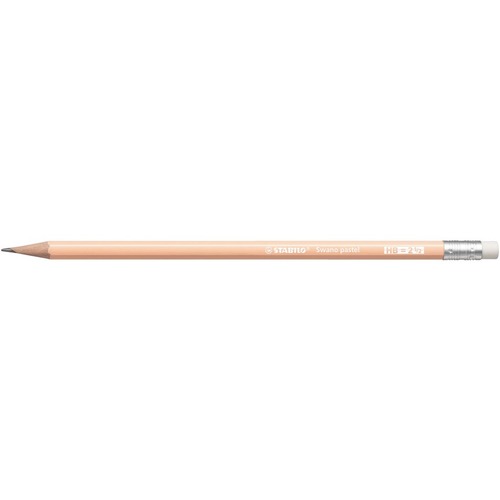Stabilo Swano Pastel Pencil HB Orange - HB Lead - 2.2 mm Lead Diameter - Orange Lead - 1 each