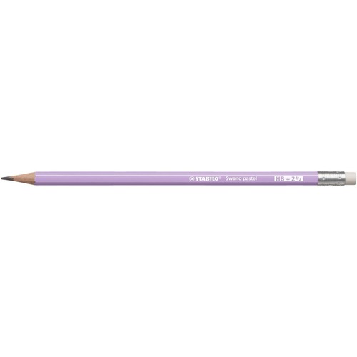 Stabilo Swano Pastel Pencil HB Purple - HB Lead - 2.2 mm Lead Diameter - Purple Lead - 1 each