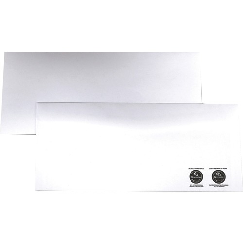 Supremex Antimicrobial Envelopes #10, 4-1/8" x 9-1/2" Plain 500/box - #10 - 4 1/8" Width x 9 1/2" Length - 500 / Box