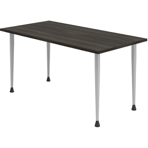 HDL Innovations Table Desk - 60" x 30"29" , 1" Top - Finish: Gray Dusk