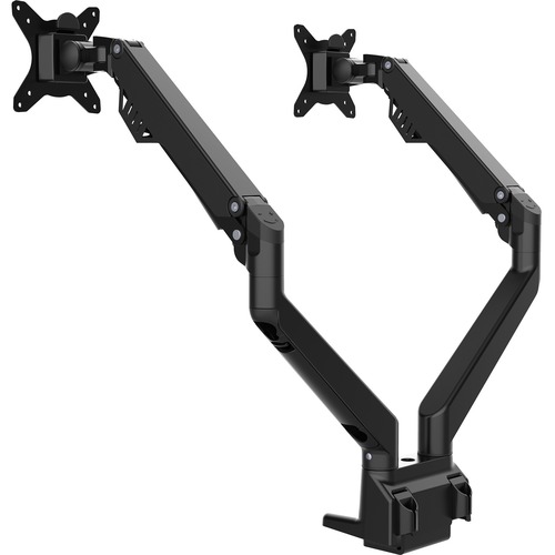 Horizon ActivErgo AEB27HA Mounting Arm for Monitor - Black - 2 Display(s) Supported - 30" Screen Support - 18 kg Load Capacity - 75 x 75, 100 x 100