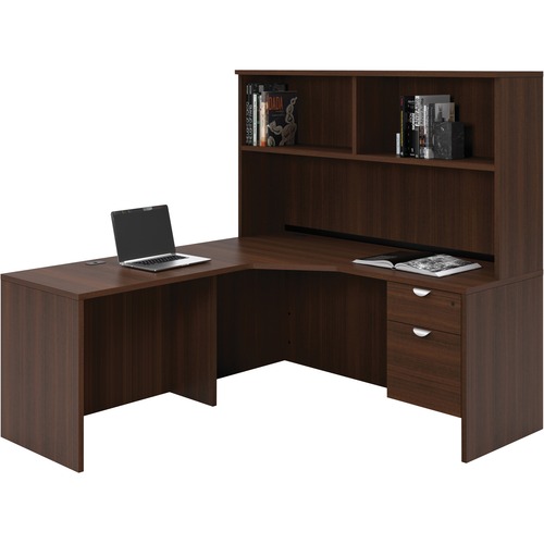 HDL Innovations Office Furniture Suite - 1" , 0.1" Edge, 66" x 66"30" - File, Box Drawer(s) - Finish: Evening Zen