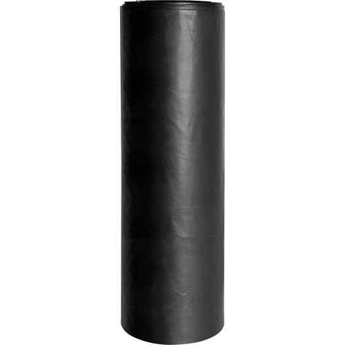 Webster Can Liners - 60 gal Capacity - Black - 100/Carton - Waste Disposal