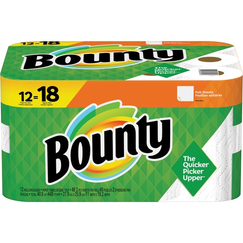 Bounty Single Plus Paper Towels - Towel - 12 / Pack