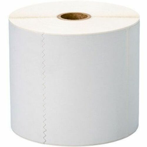 Brother 4in x 6in White Premium Direct Thermal Paper Labels, Die-Cut Roll - x 4" (101.60 mm) Width x 6" (152.40 mm) Length - Roll - Permanent Acrylic Adhesive - Direct Thermal - Matte - White - Paper - 460 / Roll - 3680 Total Label(s) - 8 / Case