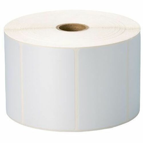 Brother Multipurpose Label - x 2" (50.80 mm) Width x 3" (76.20 mm) Length - Roll - Permanent Acrylic Adhesive - Thermal Transfer - Gloss White - Polyester - 1440 / Roll - 5760 Total Label(s) - 4 / Case