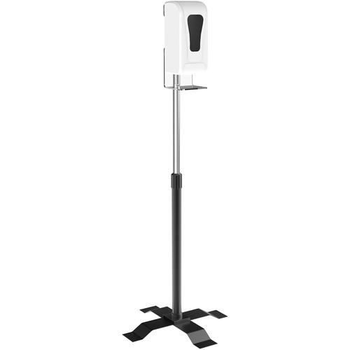 CTA Digital Compact Automatic Soap Dispenser Floor Stand - 49" (1244.60 mm) Height - Floor - Steel, Acrylic