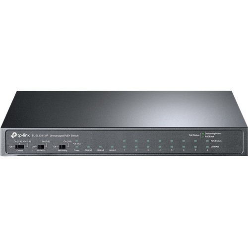 Commutateur 11 ports (8 PoE+) 124W - TP-Link