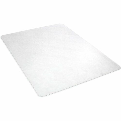 Realspace® EconoMat Chair Mats for Hard Floors, Rectangular, 36" x 48" , Clear, Pack Of 25 Chair Mats - Hard Floor, Chair - 48" Length x 36" Width x 0.060" Thickness - Rectangular - Vinyl - Clear - 25 Pack