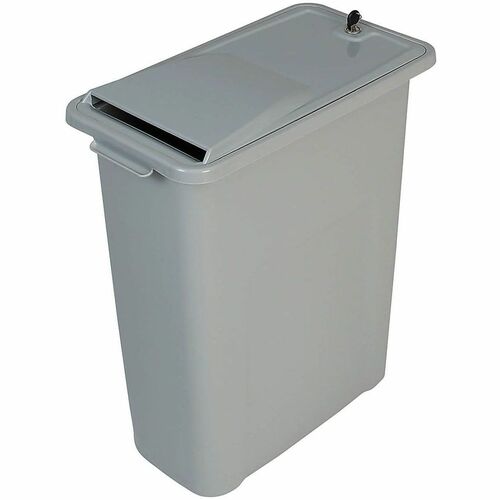 Ativa V 24" Waste Collection Container - 16 gal - Lockable Container