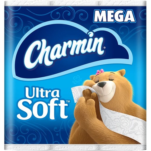 Charmin Ultra Soft Mega Roll - 2 Ply - 264 Sheets/Roll - 12 / Pack