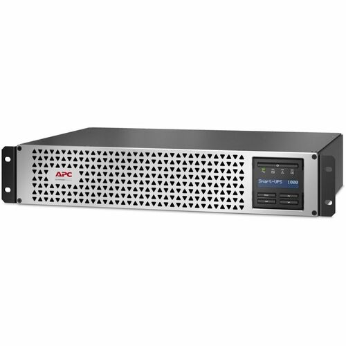 APC by Schneider Electric Smart-UPS 1000VA Rack-mountable UPS - 2U Rack-mountable - 3 Hour Recharge - 120 V AC Input - 6 x NEMA 5-15R