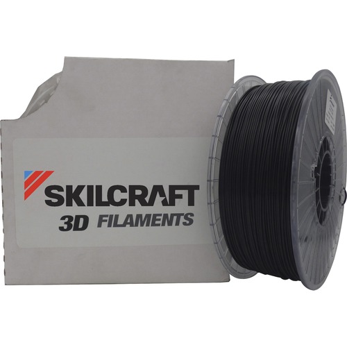 SKILCRAFT® 3D Printer ABS Filament - Black - 68.9 mil Filament