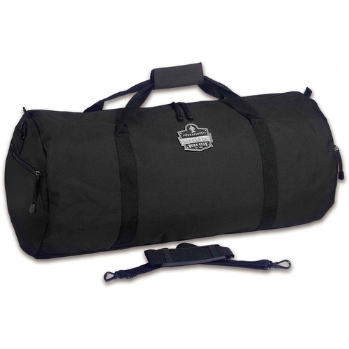 Ergodyne Arsenal 5020 Carrying Case (Duffel) Travel Essential - Black - Wear Resistant, Tear Resistant, Water Resistant, Stain Resistant - 600D Polyester Body - Shoulder Strap, Handle - 13" Height x 13" Width x 28.5" Depth - Medium Size - 1 Each