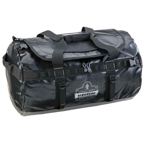 Ergodyne Arsenal 5030 Carrying Case Rugged (Duffel) ID Card, Document - Black - Water Resistant, Cold Resistant, Weather Resistant - 1000D Poly Mesh Body - Shoulder Strap, Handle - 13.5" Height x 13.5" Width x 23.5" Depth - Small Size - 1 Each