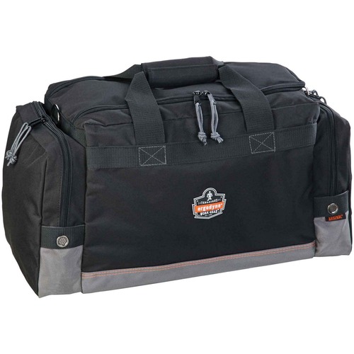 Ergodyne Arsenal 5116 Carrying Case Travel Essential - Black - Wear Resistant, Tear Resistant, Water Resistant Back, Stain Resistant - 600D Polyester Body - Polyester Interior Material - Handle, Shoulder Strap - 12" Height x 9.5" Width x 23.5" Depth - Med