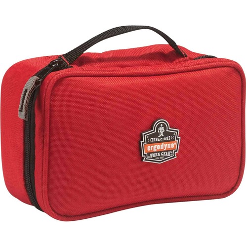 Ergodyne Arsenal 5876 Carrying Case Tools, Accessories, ID Card, Business Card, Label - Red - Water Resistant - 600D Polyester Body - 3" Height x 4.5" Width x 7.5" Depth - Small Size - 1 Each