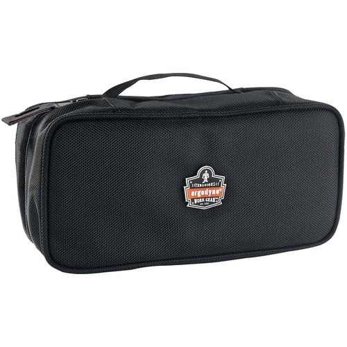 Ergodyne Arsenal 5875 Carrying Case Tools, Accessories, ID Card, Business Card, Label - Black - Water Resistant - 600D Polyester Body - 3.5" Height x 4.5" Width x 10" Depth - Large Size - 1 Each