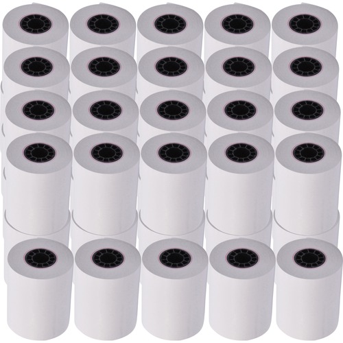 ICONEX Thermal Receipt Paper - White - 2 1/4" x 55 ft - 50 / Carton - BPA Free - White