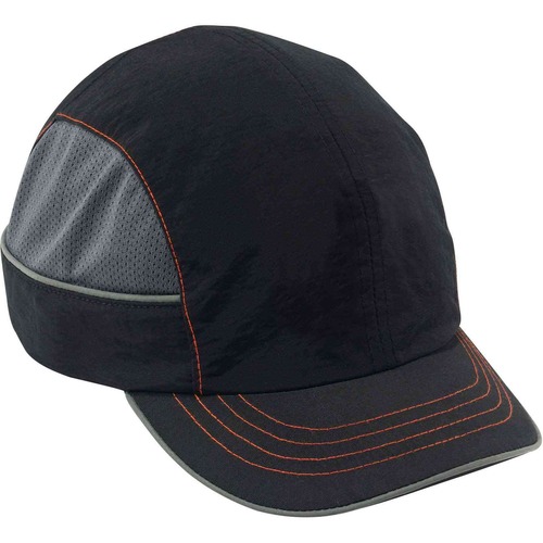 Skullerz 8950XL Bump Cap Hat - Recommended for: Industrial, Mechanic, Factory, Home, Baggage Handling - X-Large Size - Bump, Scrape, Head Protection - Black - Comfortable, Impact Resistant, Machine Washable, Removable - 1 Each