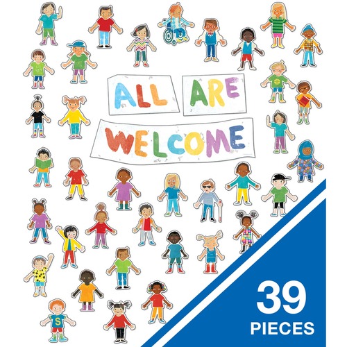 All Are Welcome Bulletin Board Set - Bulletin Board Sets - CDP110533