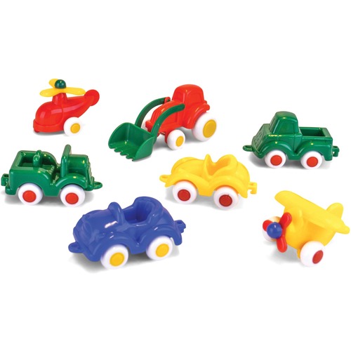 Viking Toys Mini Chubbies - Indoor, Outdoor - 7 Piece - Vehicles - VKT81119