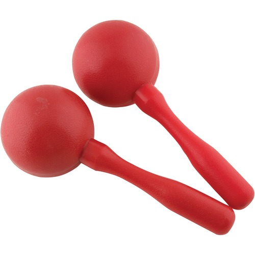 Westco Plastic Maracas - Sound Skill Learning - Child - Red - Instruments - WEPMA5101