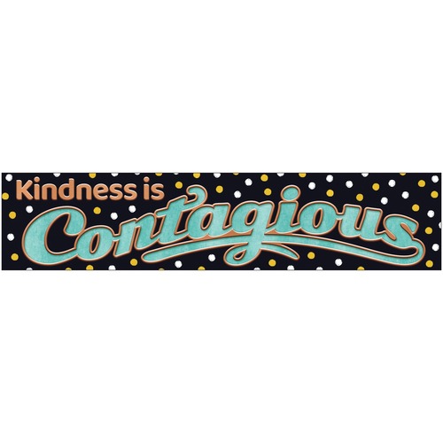 Trend Kindness is Contagious Quotable Expressions Banner - 3 Feet - "Kindness is Contagious"