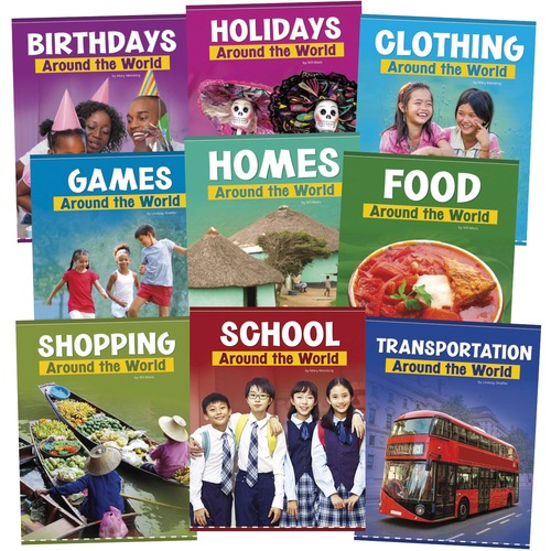 Capstone Publishers Customs Around the World Book Set Printed Book - Book - Grade Pre K-2 - Learning Books - CPB12715