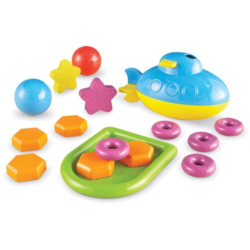 Learning Resources STEM Sink or Float Activity Set - Theme/Subject: Fun - Skill Learning: STEM, Problem Solving, Critical Thinking, Exploration, Color - 32 Pieces - 6-10 Year