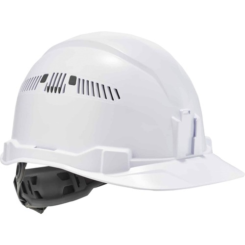 Skullerz 8972 Class C Cap-Style Hard Hat - Recommended for: Construction, Utility, Oil & Gas, Construction, Forestry, Mining, General Purpose - Moisture, Odor, Sun, Rain, Eye, Overhead Falling Objects, Head Protection - Orange - Comfortable, Heavy Duty, L