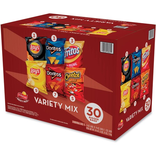 Frito Lay Classic Mix Variety Pack Mixed 30 Box