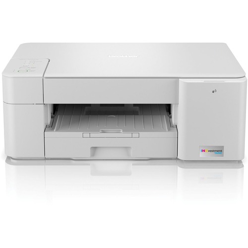 Brother INKvestment Tank MFC-J1205W Wireless Inkjet Multifunction Printer-Color-Copier/Scanner-1200x6000 Print-2500 Pages Monthly-150 sheets Input-Color Scanner-2400 Optical Scan-Wireless LAN-Mopria-Apple AirPrint-Wi-Fi Direct-Brother Mobile Connect - Cop