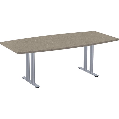 Special-T Sienna Conference Table Component - For - Table TopEvening Tigris Boat Top - T-shaped Base - 84" Table Top Length x 42" Table Top Width - 29" Height - Assembly Required - High Pressure Laminate (HPL) - 1 Each