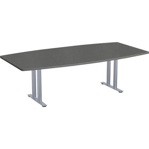 Special-T Sienna Conference Table Component - Steel Mesh Boat Top - T-shaped Base - 96" Table Top Length x 48" Table Top Width - 29" Height - Assembly Required - High Pressure Laminate (HPL) Top Material - 1 Each