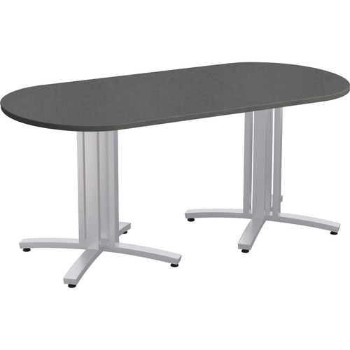 Special-T Structure 4X Conference Table - Steel Mesh Racetrack Top - 84" Table Top Length x 42" Table Top Width - 29" Height - Assembly Required - High Pressure Laminate (HPL) Top Material - 1 Each