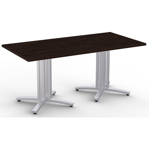 Special-T Structure 4X Conference Table - Ebony Recon Rectangle Top - 72" Table Top Length x 36" Table Top Width - 29" Height - Assembly Required - High Pressure Laminate (HPL) Top Material - 1 Each