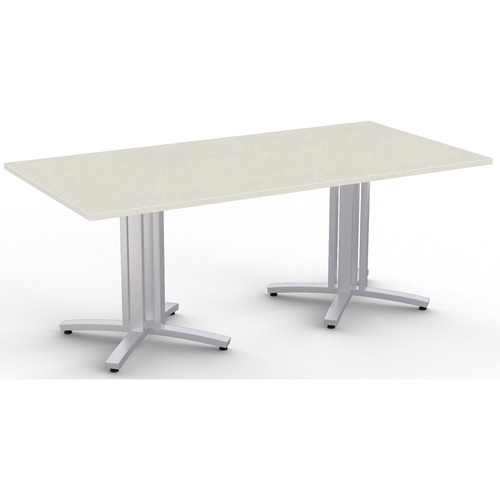 Special-T Structure 4X Conference Table - Crisp Linen Rectangle Top - 84" Table Top Length x 42" Table Top Width - 29" Height - Assembly Required - High Pressure Laminate (HPL) Top Material - 1 Each