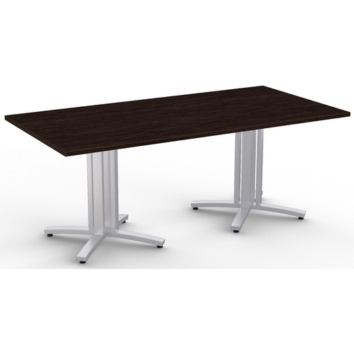 Special-T Structure 4X Conference Table - Ebony Recon Rectangle Top - 84" Table Top Length x 42" Table Top Width - 29" Height - Assembly Required - High Pressure Laminate (HPL) Top Material - 1 Each