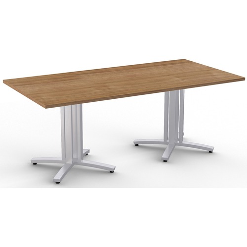 Special-T Structure 4X Conference Table - River Cherry Rectangle Top - 84" Table Top Length x 42" Table Top Width - 29" Height - Assembly Required - High Pressure Laminate (HPL) Top Material - 1 Each