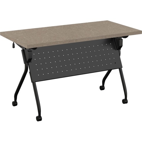 Special-T Transform-2 Flip & Nest Table - For - Table TopEvening Tigris Rectangle Top - Black Cross Beam Base - 112 lb Capacity x 48" Table Top Width x 24" Table Top Depth x 1.25" Table Top Thickness - 30" Height - Assembly Required - Steel - High Pressur